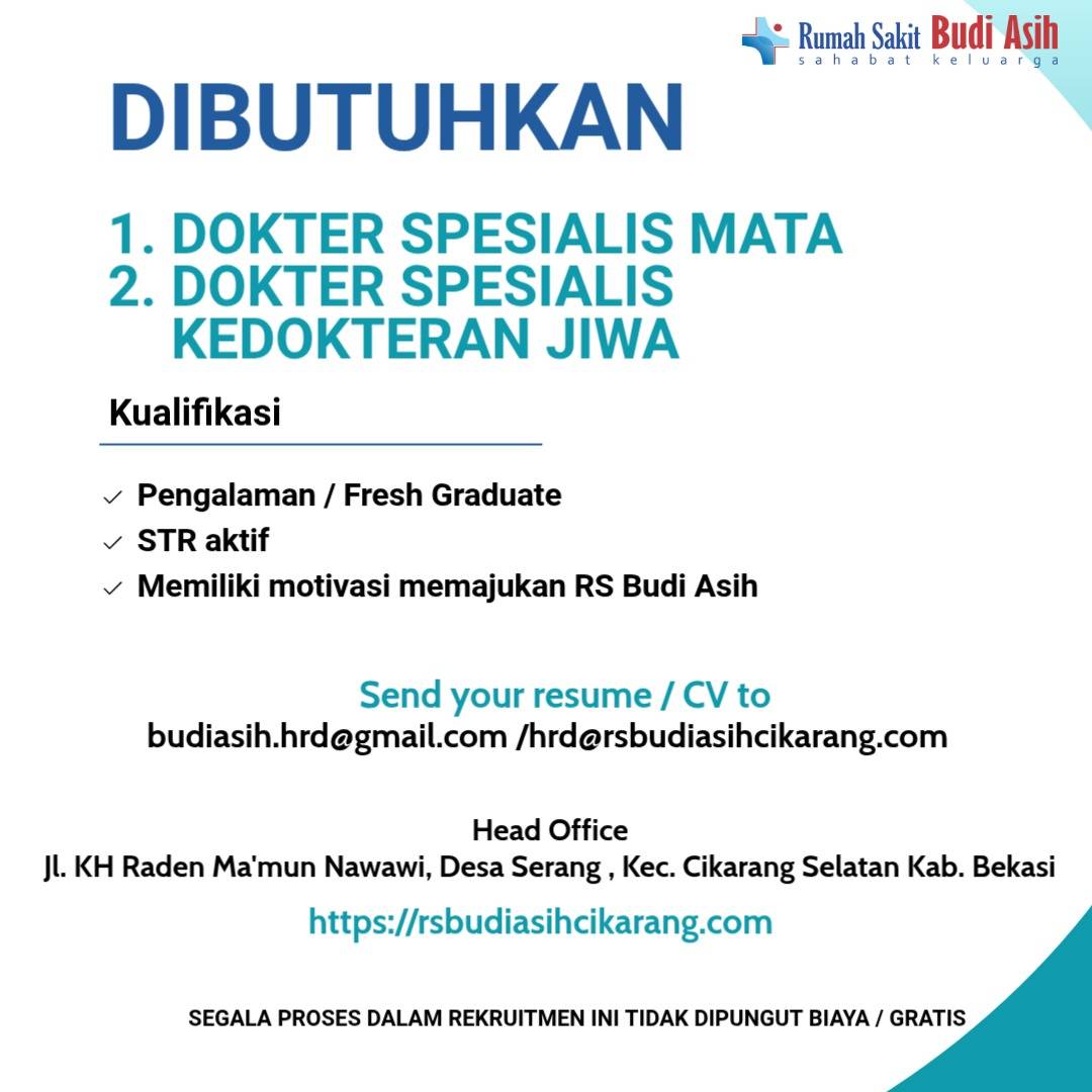 lowongan Pekerjaan Saat Ini