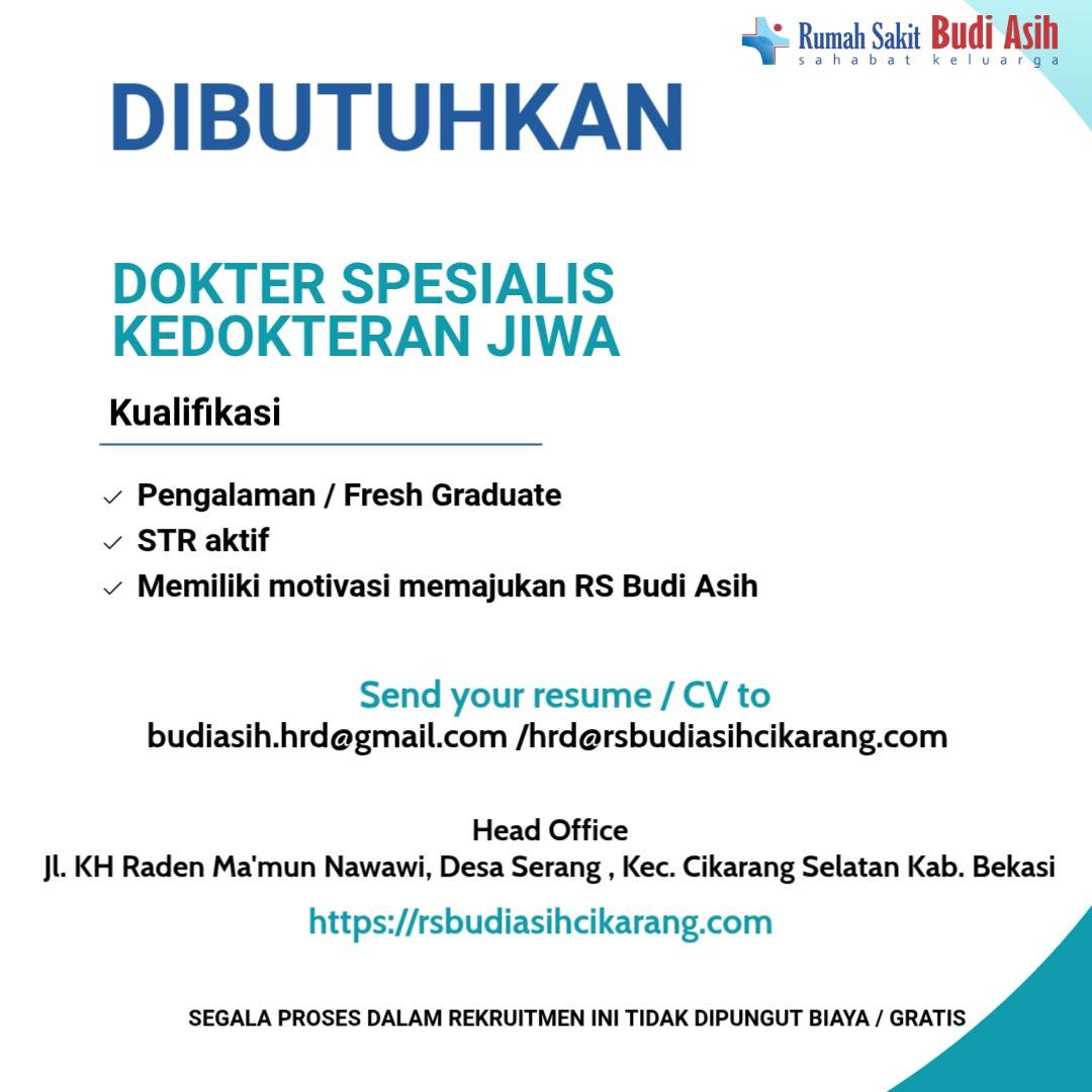 Dokter Spesialis Kedokteran Jiwa